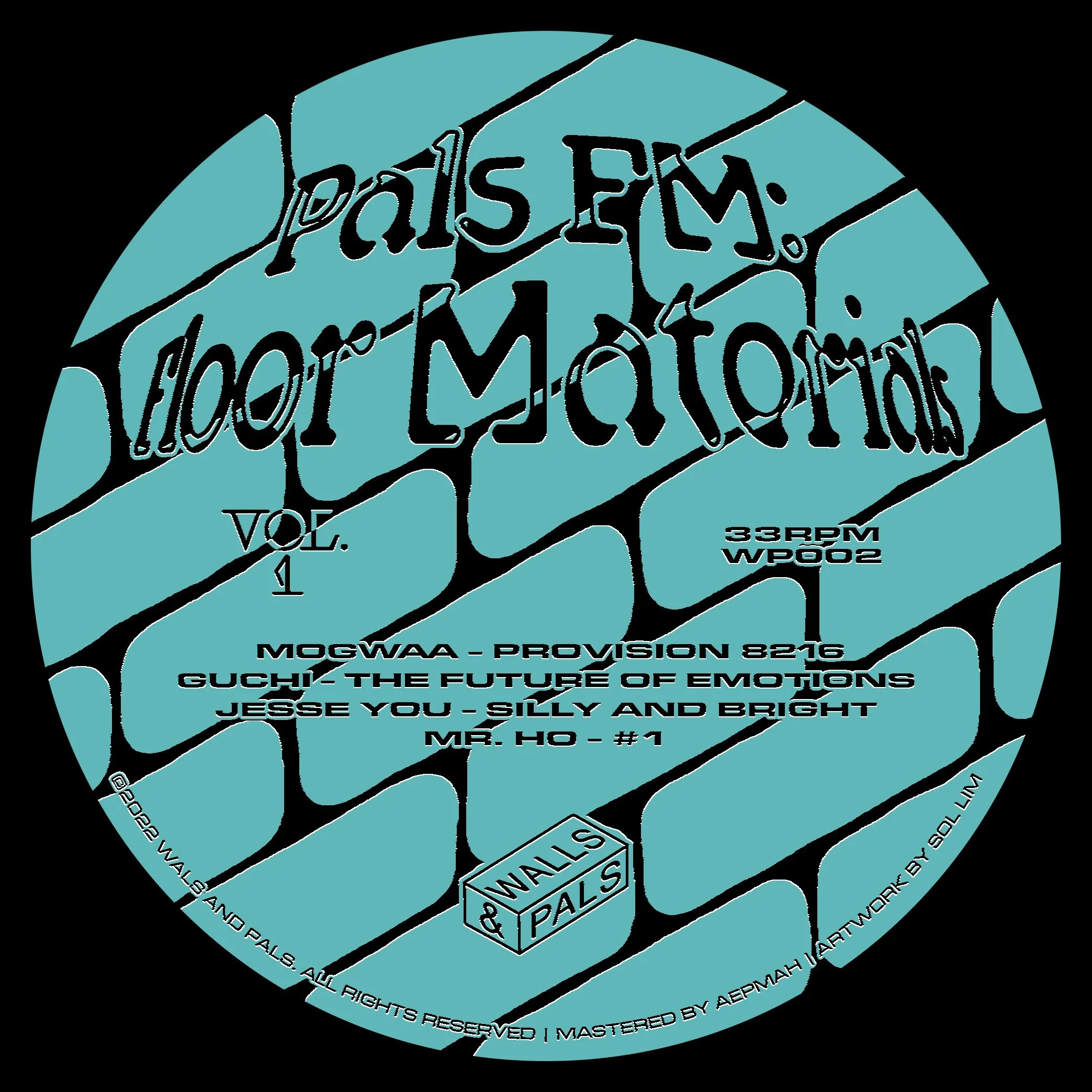 VARIOUS - Pals FM: Floor Materials Vol.1 : 12inch