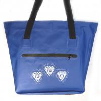 PPU - PPU WEATHERPROOF ELEMENTALS DJ RECORD BAG TOTE - SKY BLUE