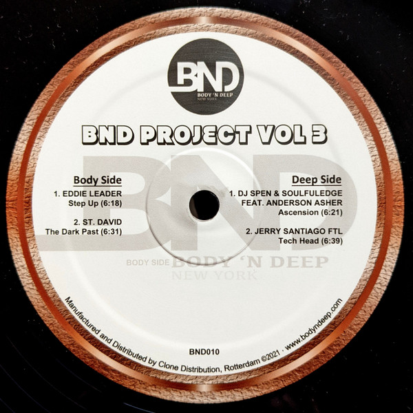 Various - BND Project Vol 3 : 12inch