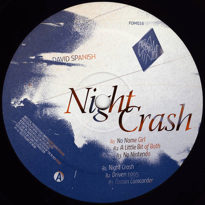 David Spanish - Night Crash : 12inch