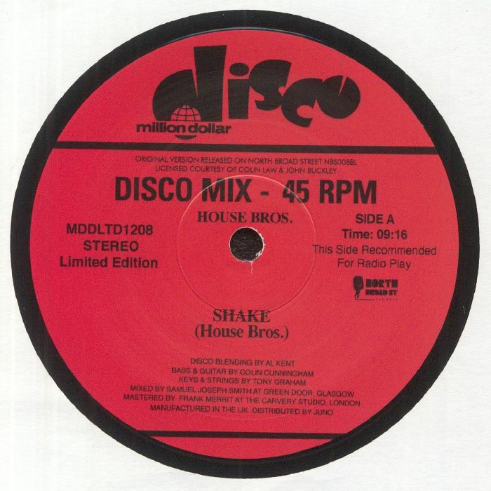 House Bros. - Shake : 12inch