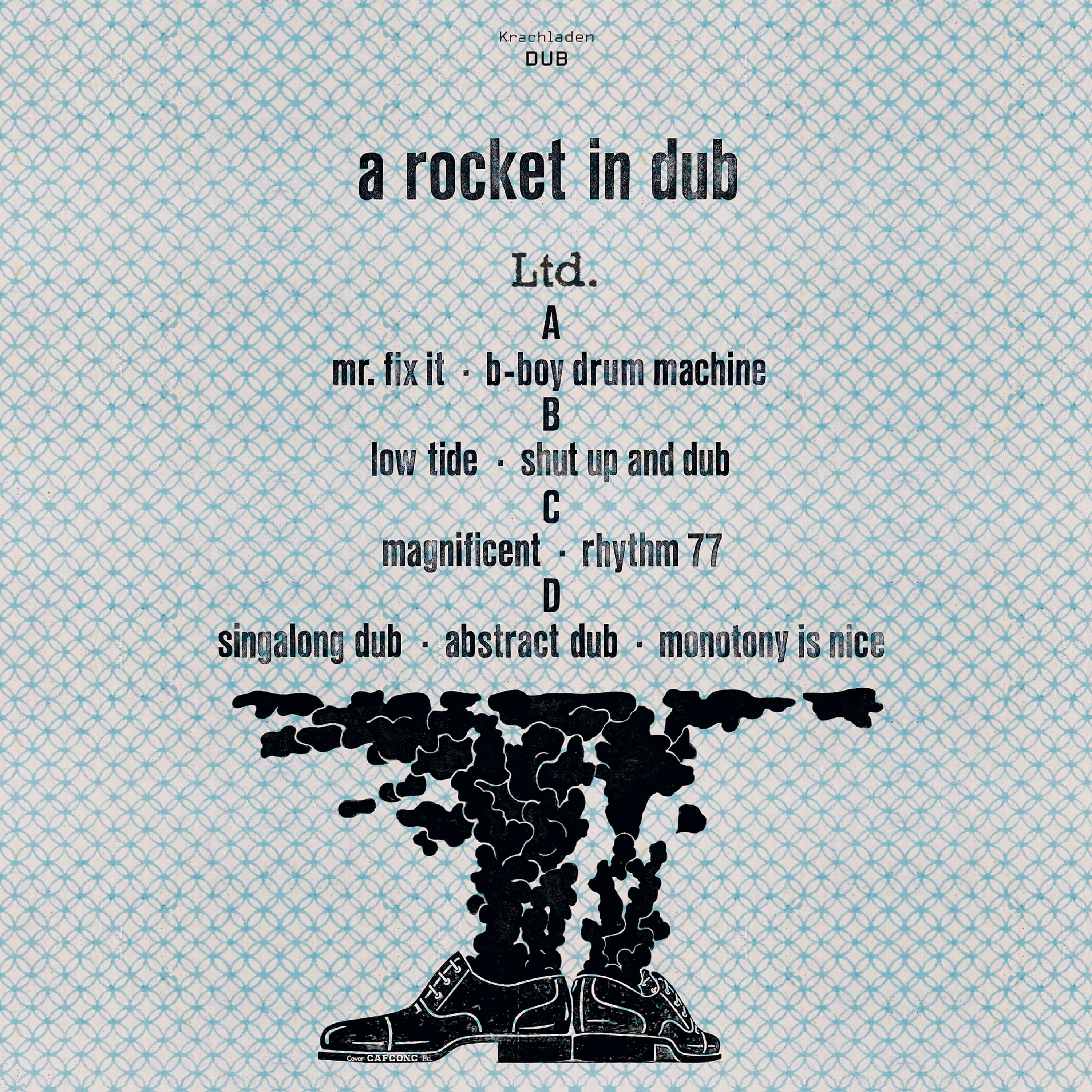 A Rocket In Dub - Ltd. (2LP,incl DL,inside out printed cover sleeve) : 2LP