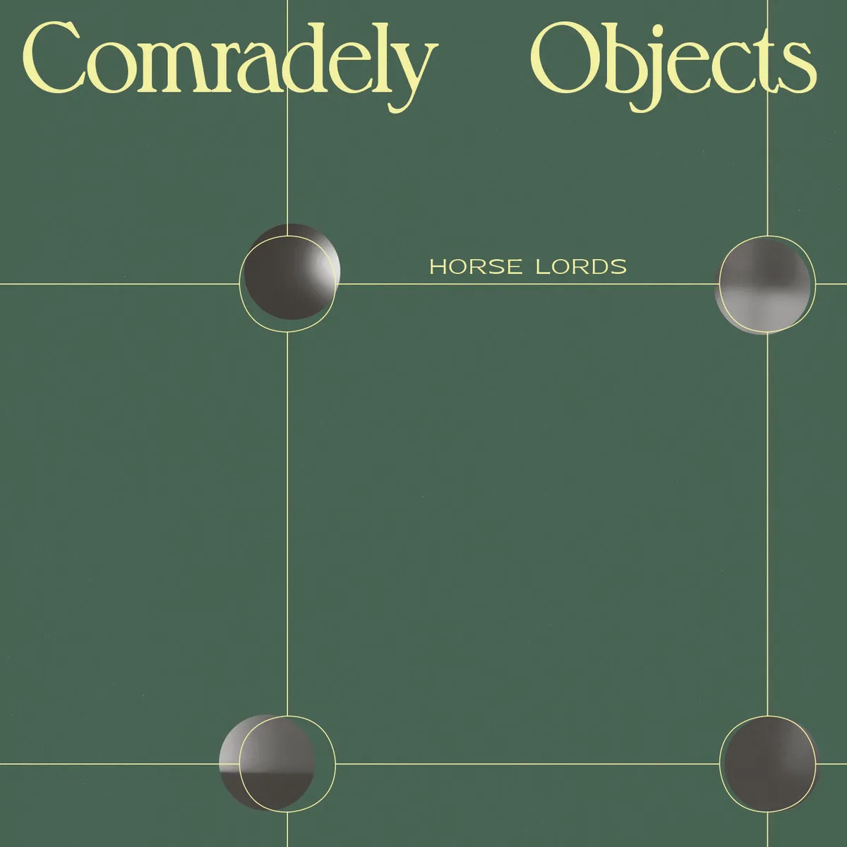 Horse Lords - Comradely Objects : CD