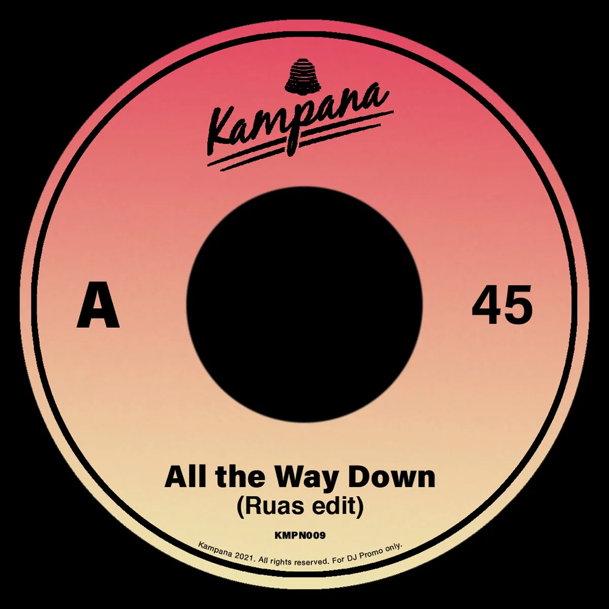 Raus - All The Way Down : 7inch
