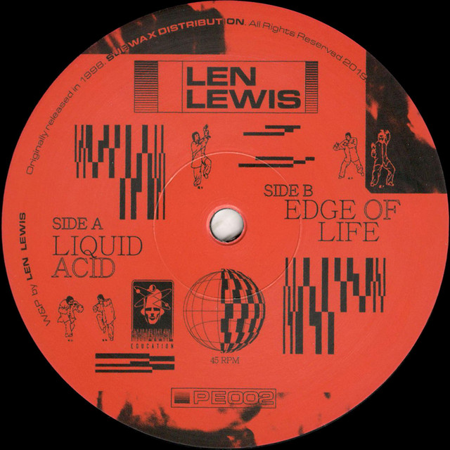 Len Lewis - Liquid Acid / Edge of Life : 12inch