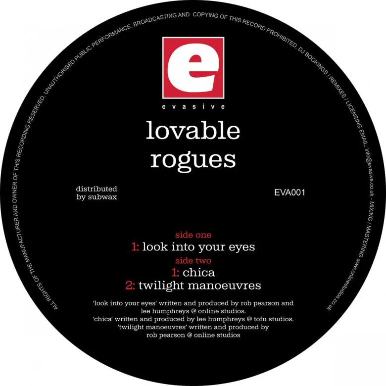 Lovable Rogues - Look Into Your Eyes / Chica / Twilight Manouvres : 12inch