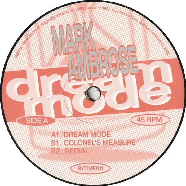 Mark Ambrose - Dream Mode : 12inch