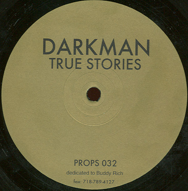 THE DARK MAN - True Stories : 12inch