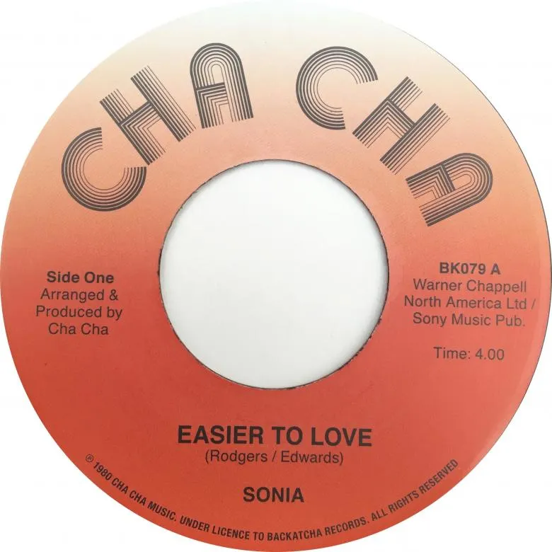 Sonia - Easier To Love / Overnight Players - 'malcolm X' Official 7" : 7inch