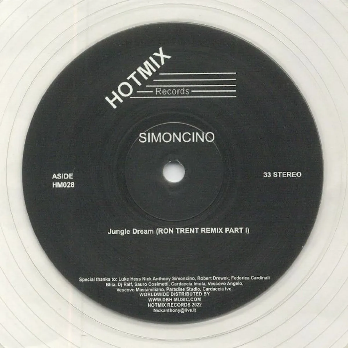 Simoncino - Jungle Dream (Ron Trent Remixes) : 12inch