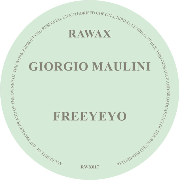 Giorgio Maulini - Freeyeyo : 12inch