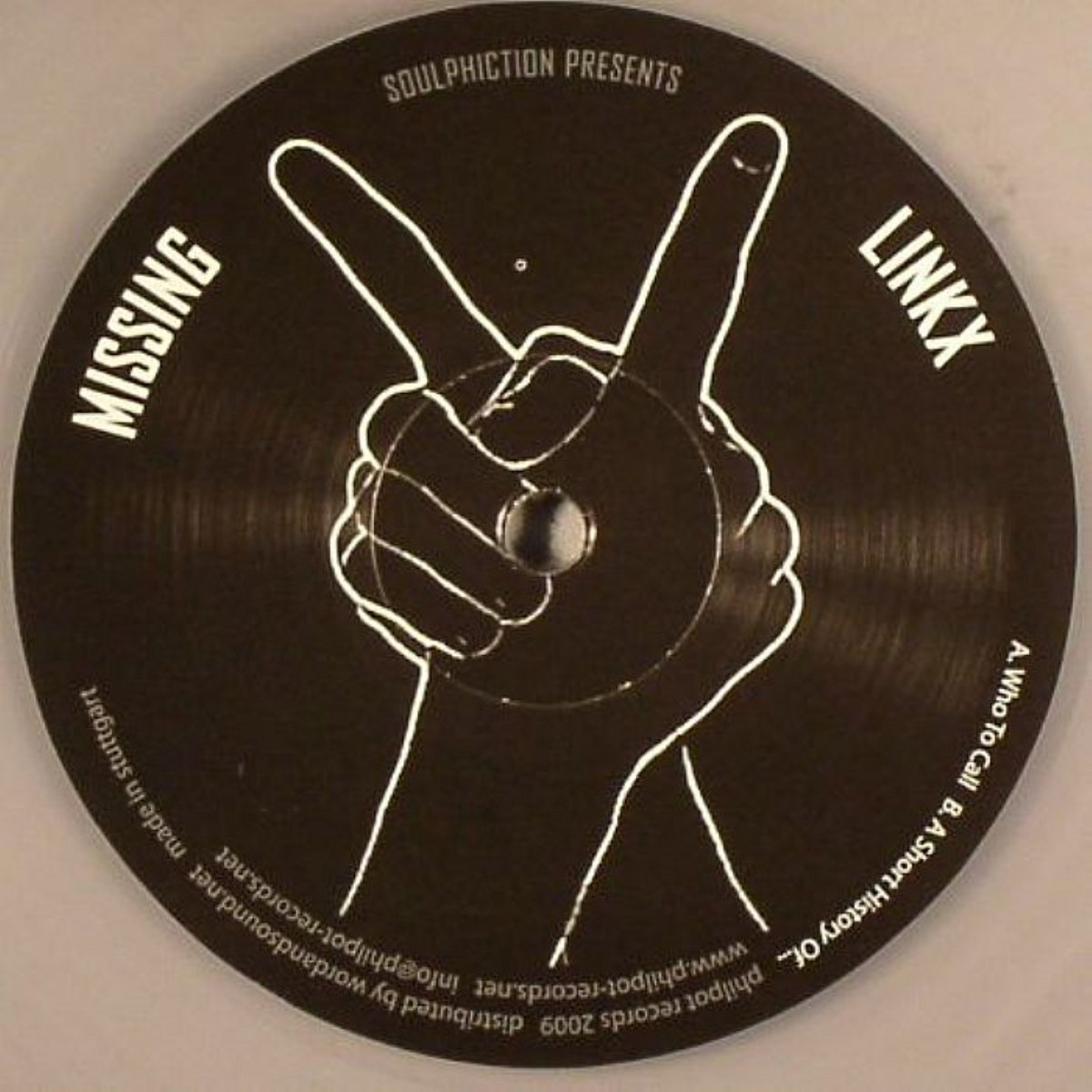 Soulphiction Pres. Missing Linkx - Who To Call : 12inch