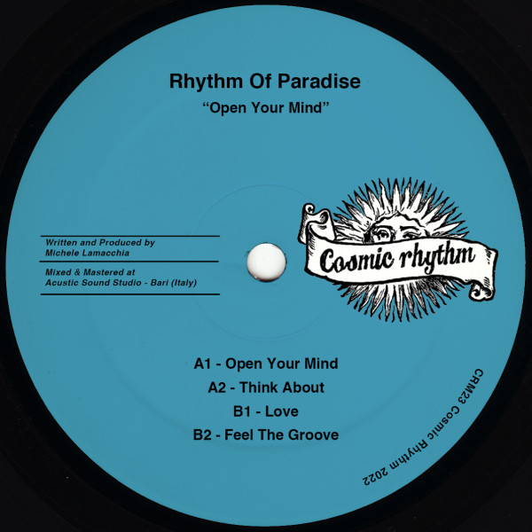 Rhythm Of Paradise - Open Your Mind : 12inch