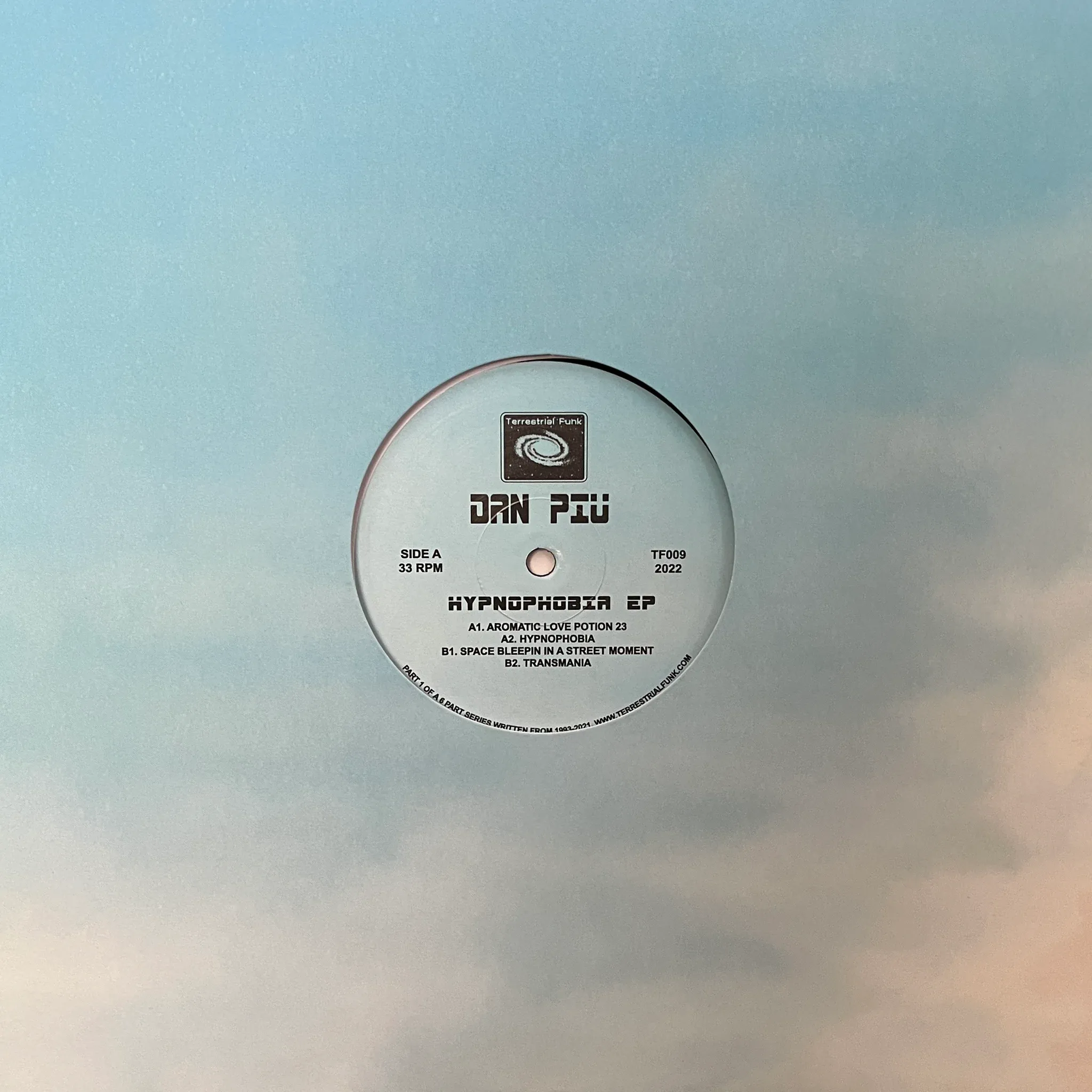 Dan Piu - Hypnophobia EP : 12inch