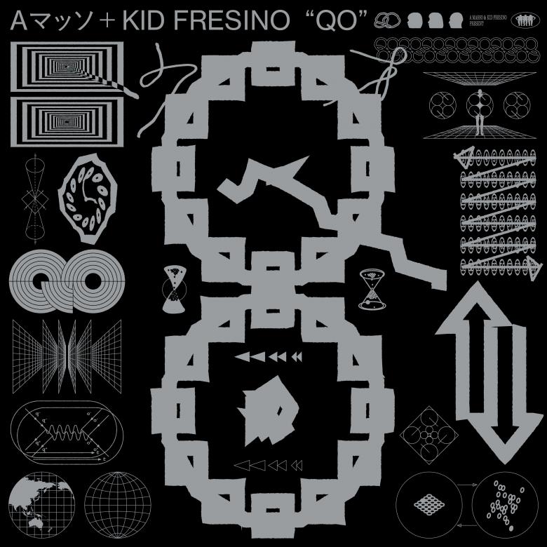 Aマッソ+KID FRESINO - QO８（見開きジャケット・A4判16Pブックレット・写真付き特殊仕様） : 2LP