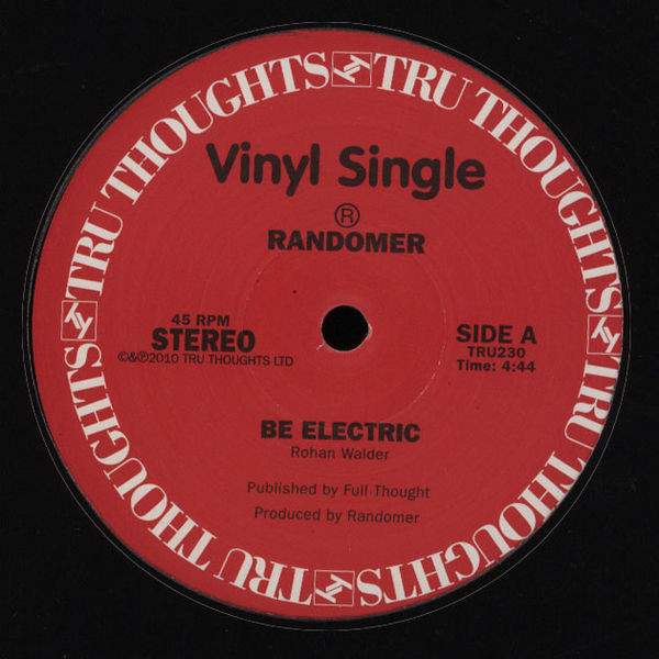 Randomer - Be Electric / Zabu : 12inch