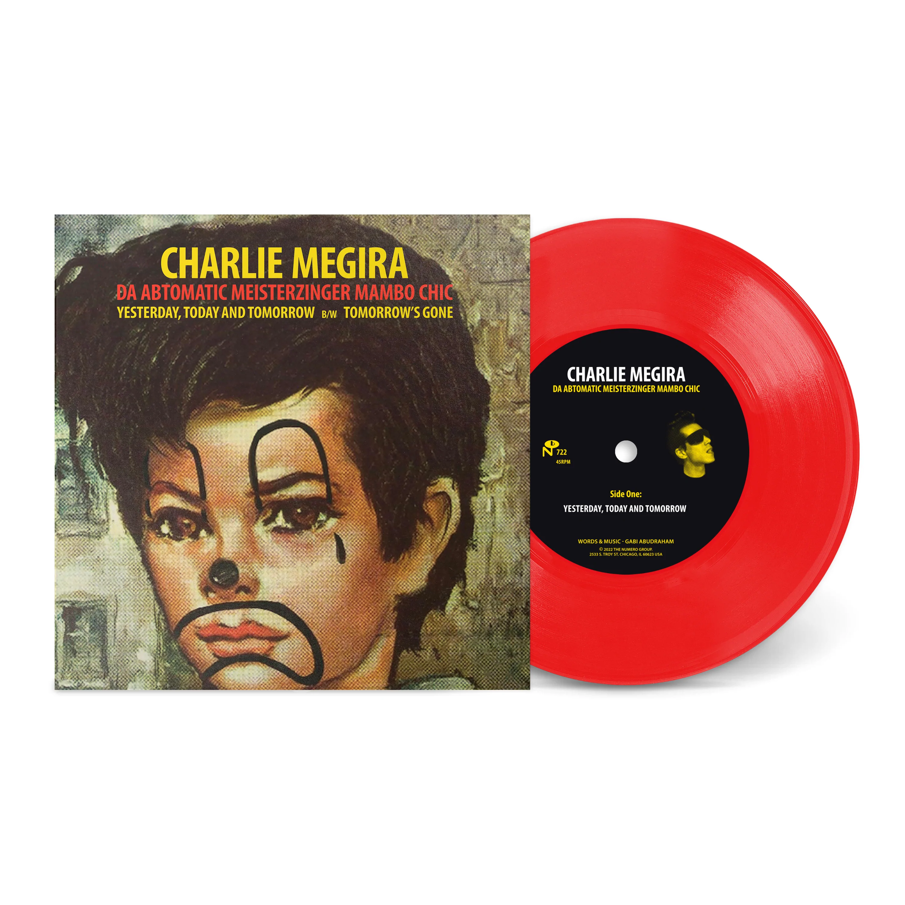 Charlie Megira - Yesterday, Today, and Tomorrow b/w Tomorrow's Gone : 7inch