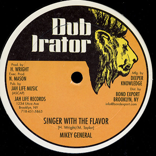 Mikey General - Singer With The Flavor / Walker John : 12inch