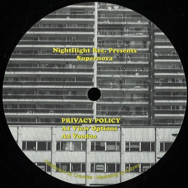 Privacy Policy / Khonsu / John Shima - Supernova : 12inch