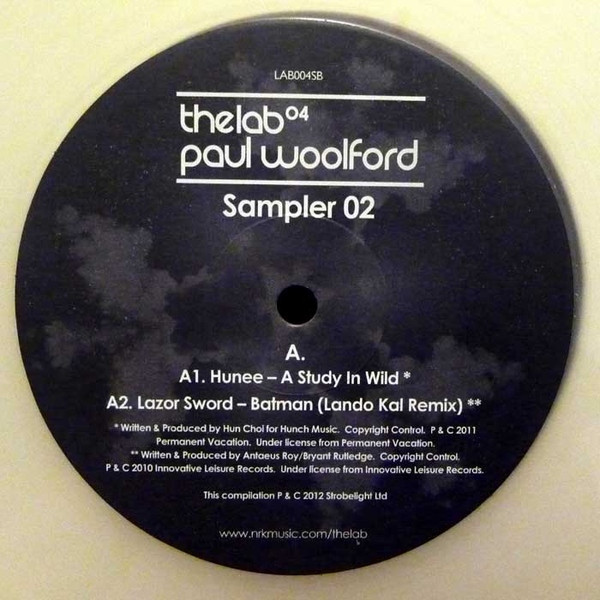 V/A - Paul Woolford - The Lab 04 - Sampler 2 : 12inch