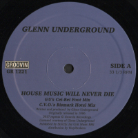 Glenn Underground - House Music Will Never Die