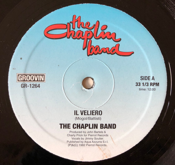The Chaplin Band - Il Veliero (Red Vinyl) : 12inch