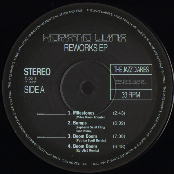 Horatio Luna - Reworks EP : 12inch