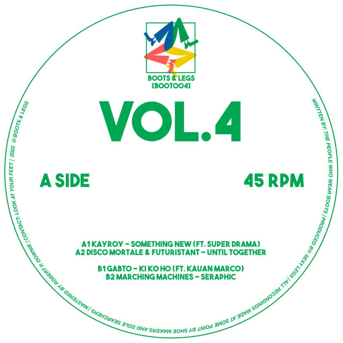 Various Artists - Boots & Legs VOL.4 : 12inch