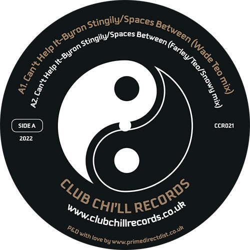 Byron Stingily - Can’t Help It : 12inch