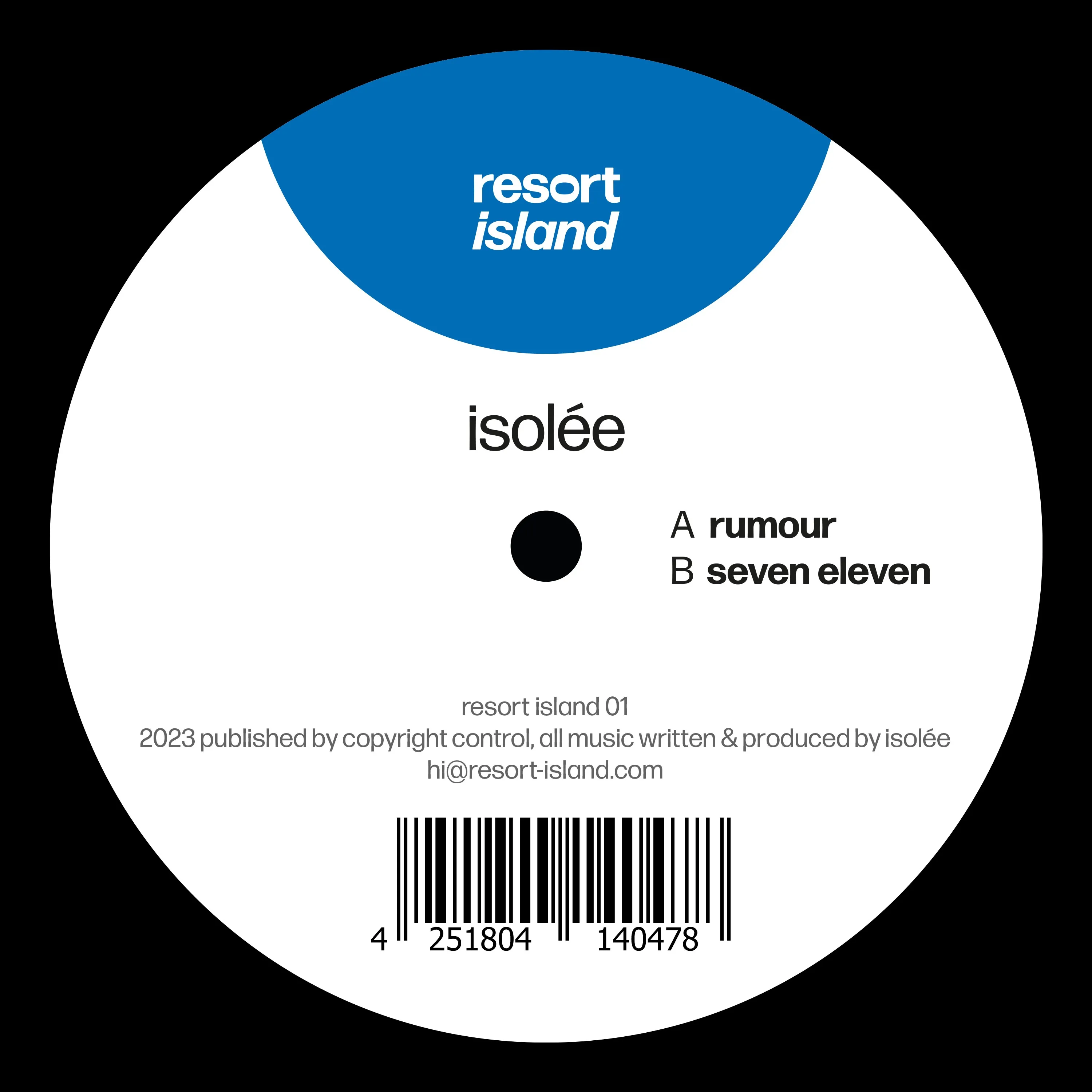 Isolée - Rumour : 12inch