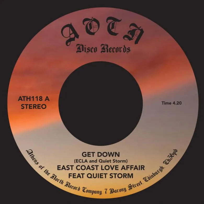 East Coast Love Affair - Get Down (feat. Quiet Storm) : 7inch