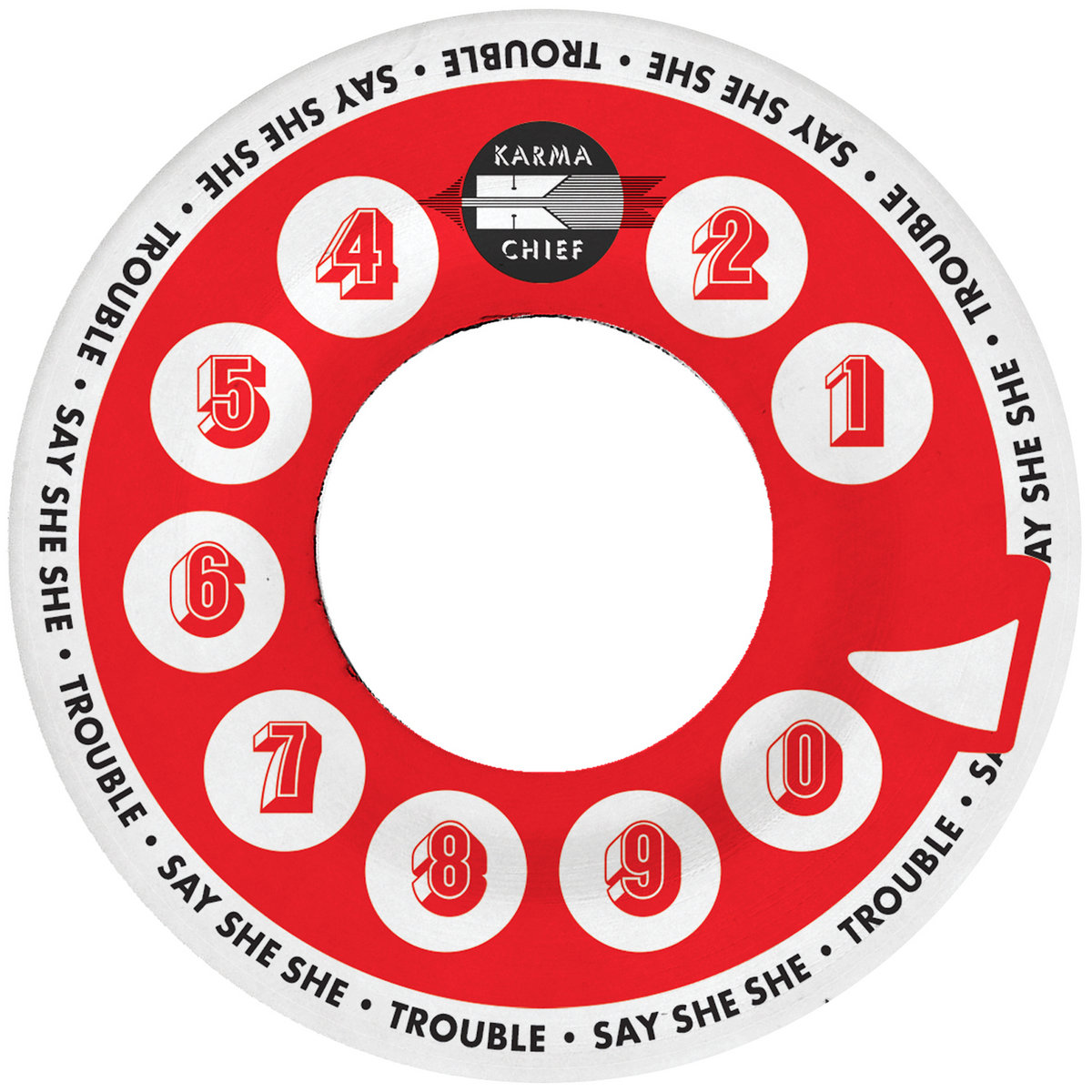 Say She She - Trouble / In My Head : 7inch