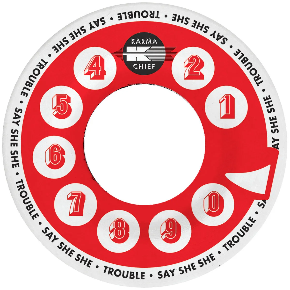 Say She She - Trouble / In My Head : 7inch