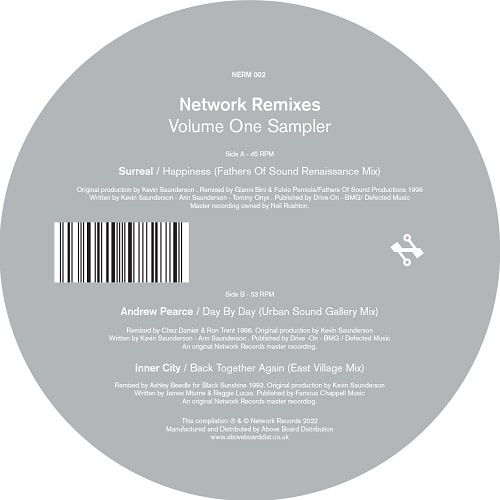 Various Artists - Network Remixes - Volume One (12" Sampler) : 12inch