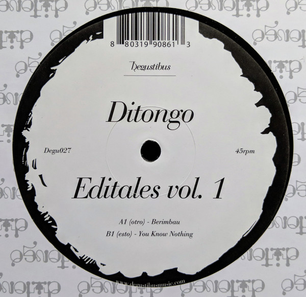 Ditongo - Editales Vol.1 : 12inch