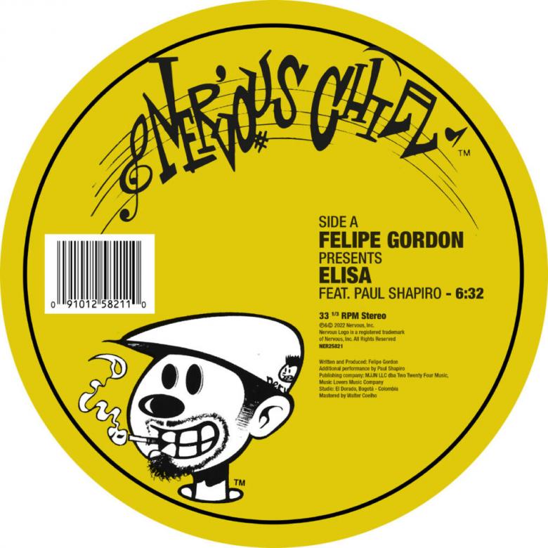 Felipe Gordon - Elisa / Resonant Memories Feat. Paul Shapiro : 12inch