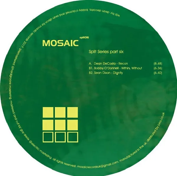VARIOUS - Mosaic Split Series Part Six : 12inch