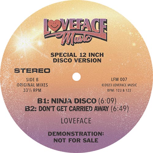 Loveface - De Mixes Vol 7 : 12inch