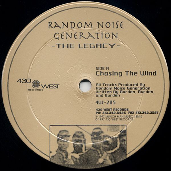 RANDOM NOISE GENERATION - The Legacy : 12inch