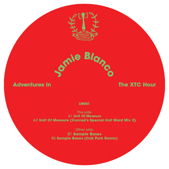 Jamie Blanco - ADVENTURES IN THE XTC HOUR : 12inch