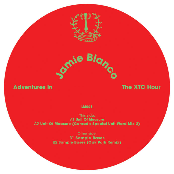 Jamie Blanco - ADVENTURES IN THE XTC HOUR : 12inch