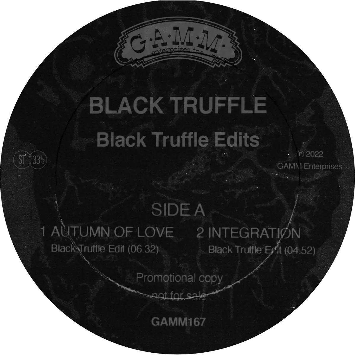 Black Truffle - EDITS : 12inch