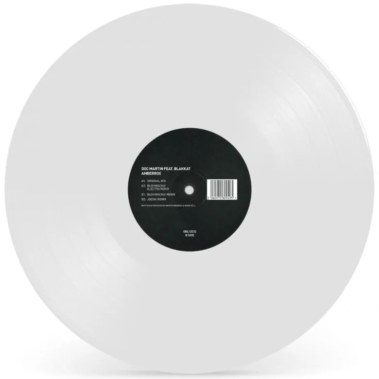 Doc Martin feat. Blakkat - Amberrox (Incl. Bushwacka! / Joeski Remixes) (White Vinyl) : 12inch