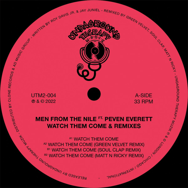 Men From The Nile (Roy Davis Jr. & Jay Juniel) - Watch Them Come & Remixes : 12inch