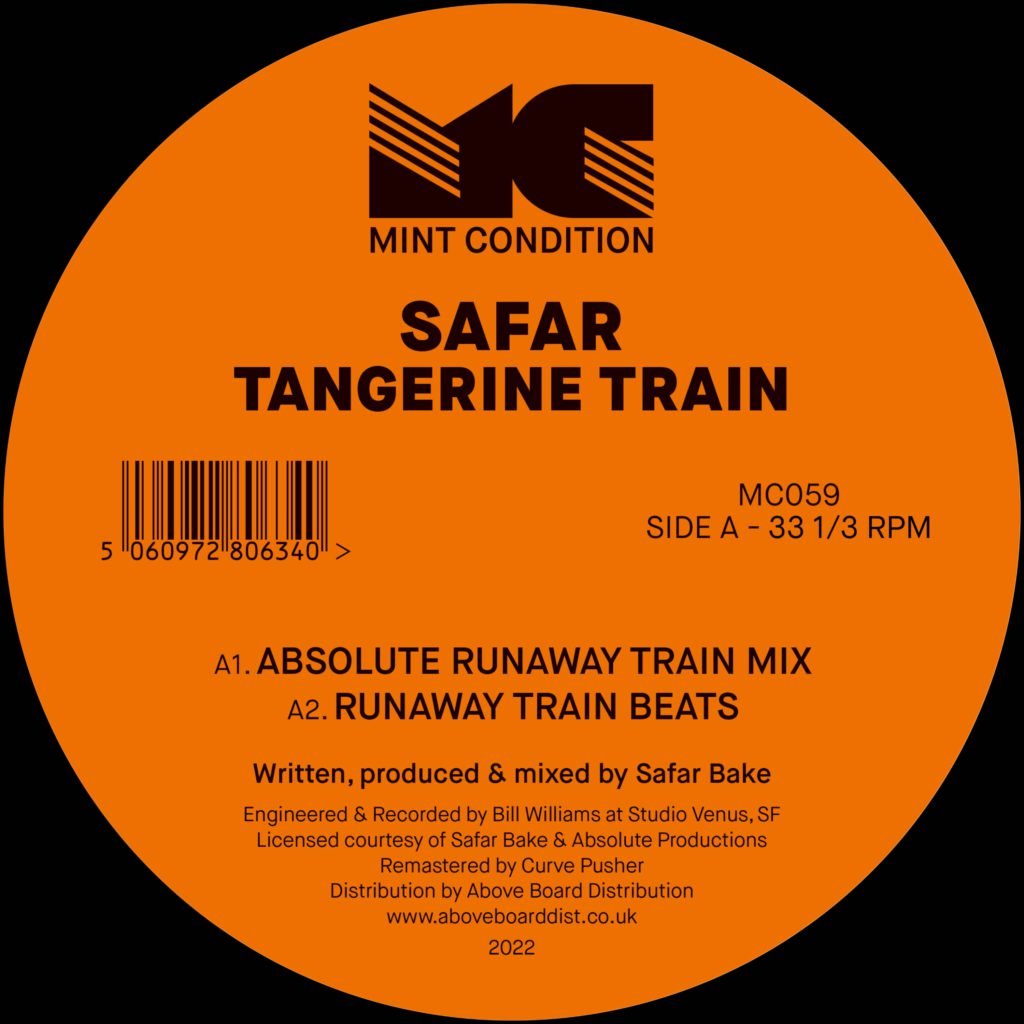 SAFAR - Tangerine Train : 12inch