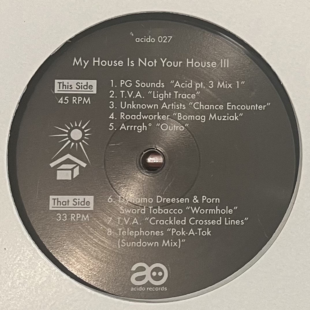 Pg Sounds / Dynamo Dreesen / Telephones... - My House Is Not Your House III : LP