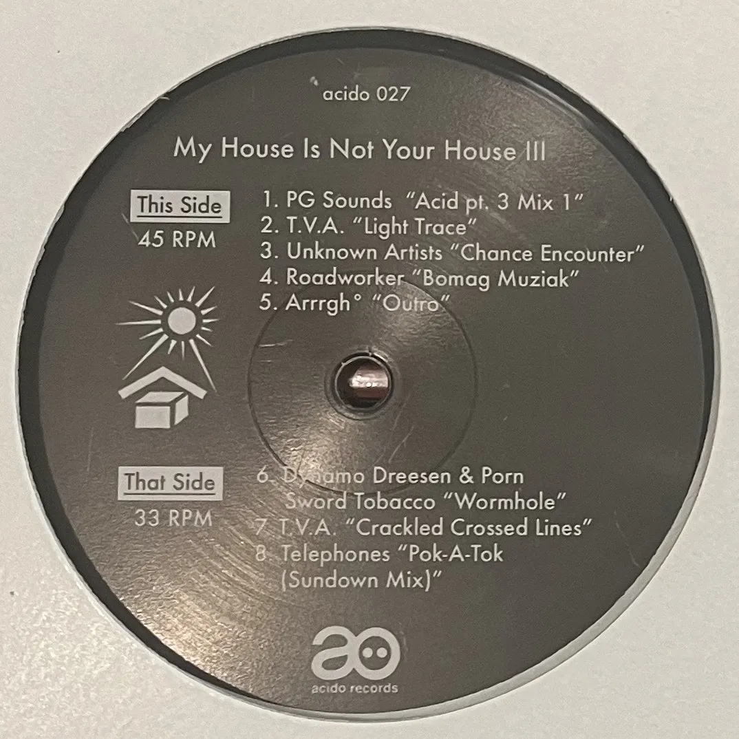 Pg Sounds / Dynamo Dreesen / Telephones... - My House Is Not Your House III : LP