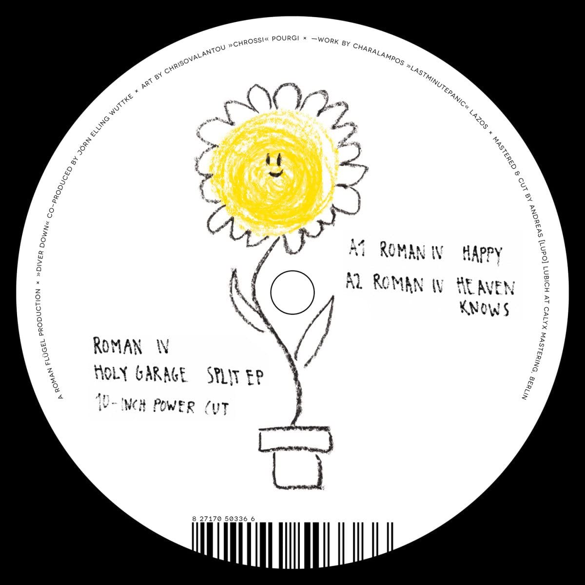 Roman Iv, Holy Garage - Split Ep : 10inch