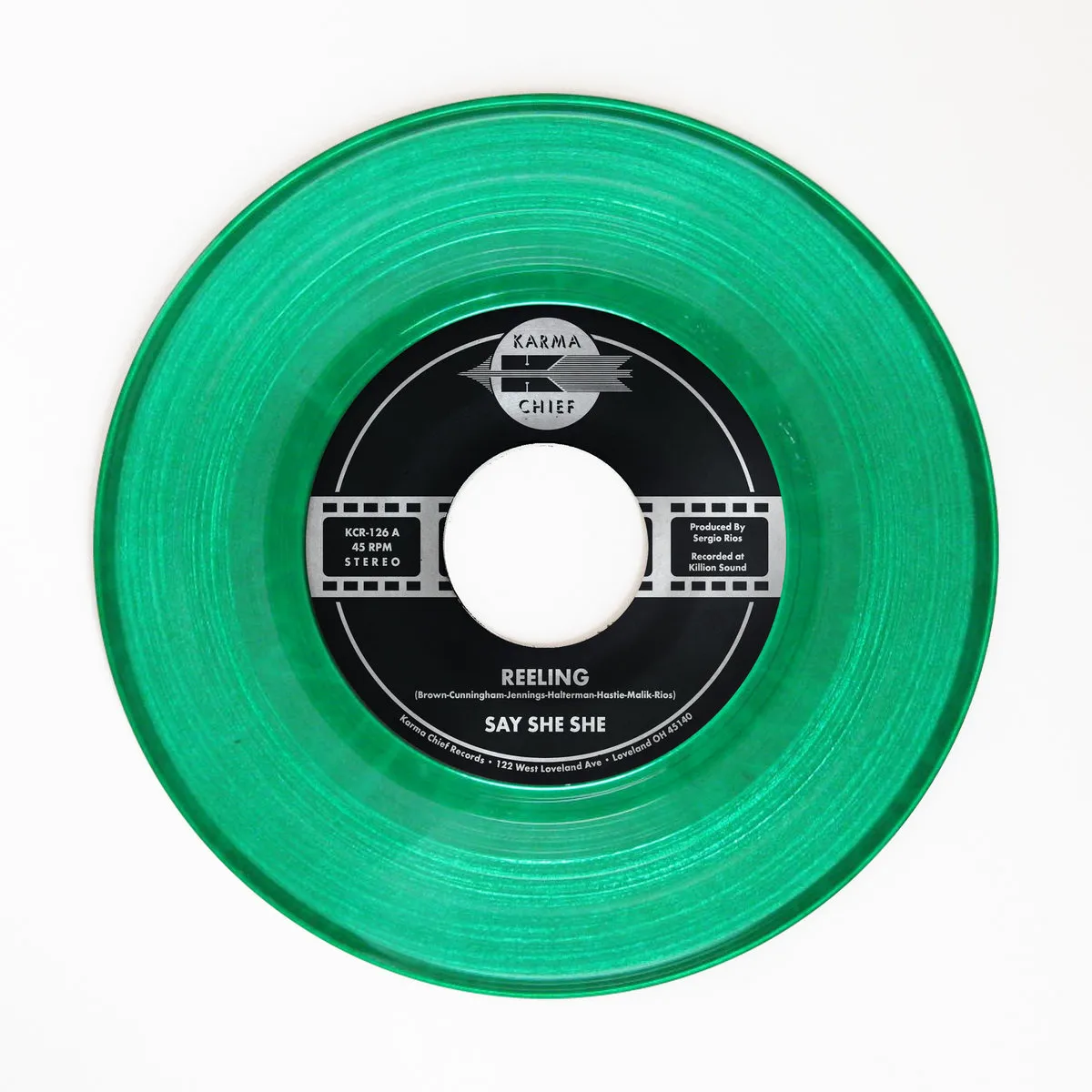 Say She She - Reeling / Don't You Dare Stop : 7inch(Green)