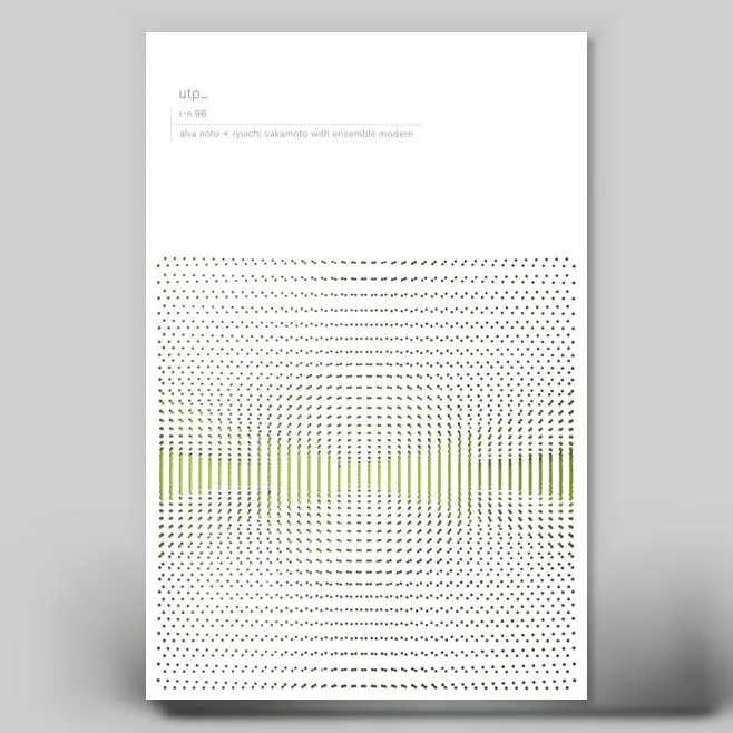 Alva Noto + Ryuichi Sakamoto With Ensemble Modern - UTP_ | NEWTONE Alva Noto + Ryuichi Sakamoto With Ensemble Modern - UTP_ | NEWTONE